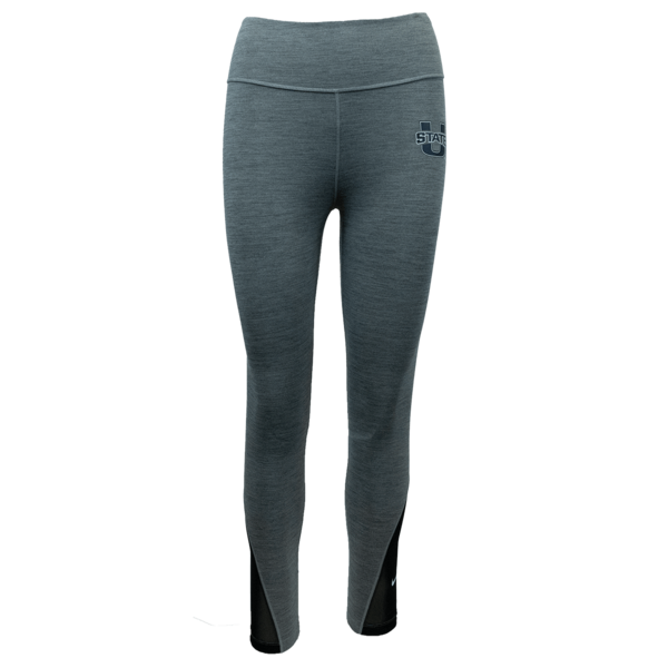 Women's Heathered Gray Black U-State Leggings